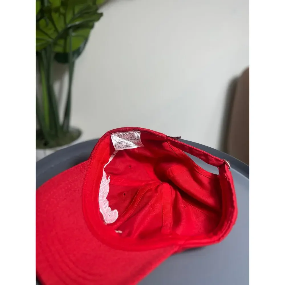 Coca Cola Baseball Hat Red Embroidered Soft Strapback Cap Coke Novelty